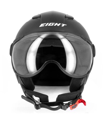 Casque moto aviateur - S779 LEOV Noir Mat prix pour 