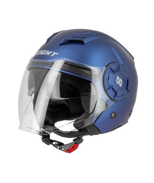 Casque jet bleu - S749 Twister Economisez 