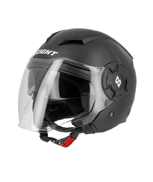 Casques Jet moto Noir Mat -  S749 Twister hantent personnes