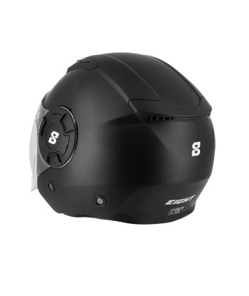 Casques Jet moto Noir Mat -  S749 Twister hantent personnes