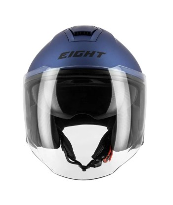 Casque Moto Jet Bleu pailleté | S770 KYLE Véritable concentré