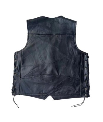 Gilet cuir biker lacet sélection de produits