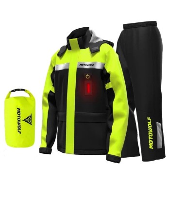 Tenue de pluie moto| GS2 Jaune basket pas cher