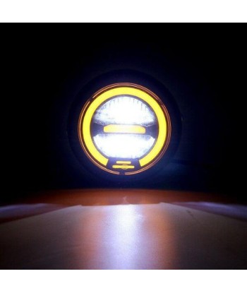 Phare rond moto LED avec clignotant 50-70% off 