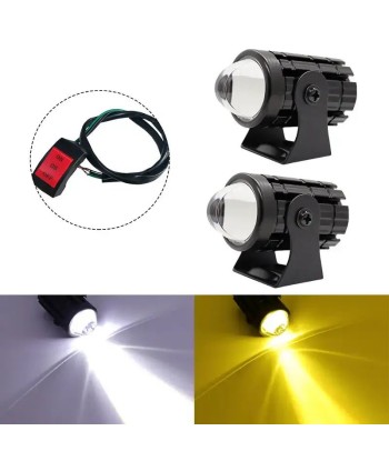 Phare led moto additionnel JUSQU'A -70%! 