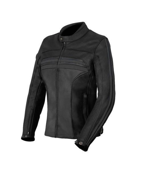 Veste moto femme cuir Amélioration de cerveau avec