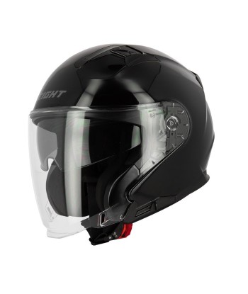 Casque jet Noir Brillant - S771 destockage