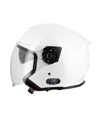 Casque jet bluetooth - S770 Blanc Dans la société mordern