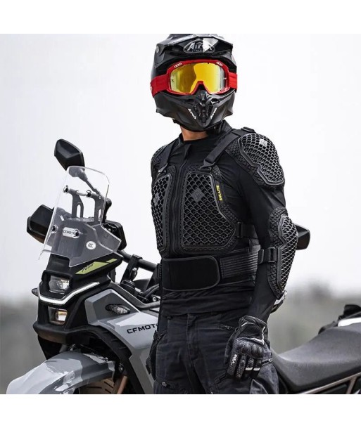 Gilet protection moto été Homologué- Safety Race™ Comment ça marche