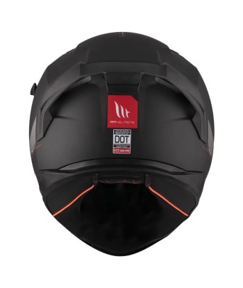 Casque moto integral | MT BRAKER SV A12 |  Noir MAT Faites des économies