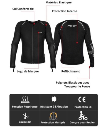 Gilet de Protection Moto Éte pour Femme - EvoShield™ 50% de réduction en Octobre 2024