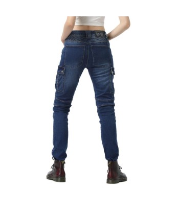 Pantalon jean moto femme - Bella Denim™ Bleu Les magasins à Paris et en Île-de-France