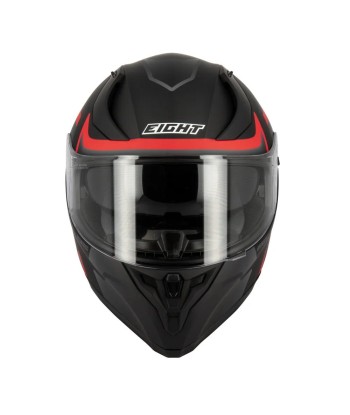 Casque moto/scooter Integral|  Noir/Rouge + PINLOCK solde