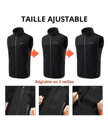 Veste chauffante moto | HeatRide™ le des métaux précieux