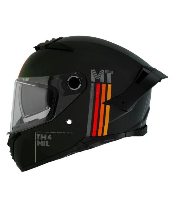 Casque moto integral | MT THUNDER 4 SV MIL A11 |  NOIR MAT Comment ça marche