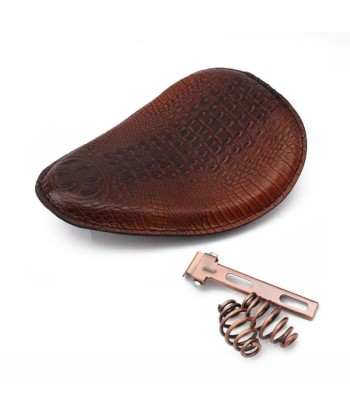 Selle moto en cuir a ressort pour sportster XL883 1200 sur le site 