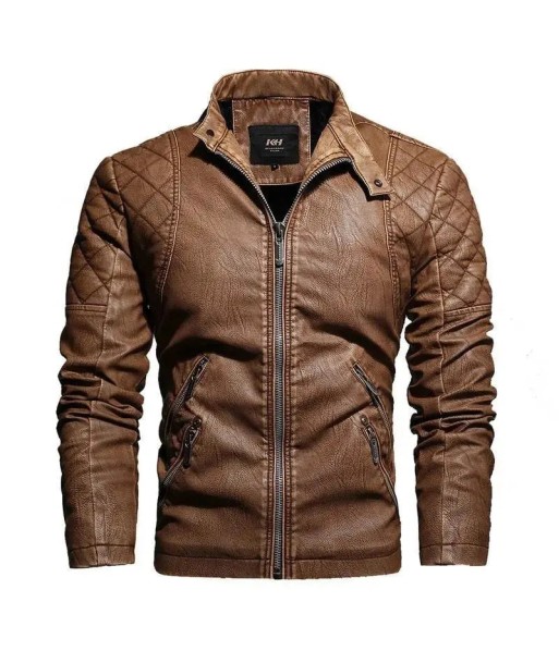 Veste cuir biker vintage Toutes les collections ici