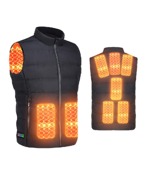 Gilet chauffant Unisexe JACKHEAT™ brillant des détails fins