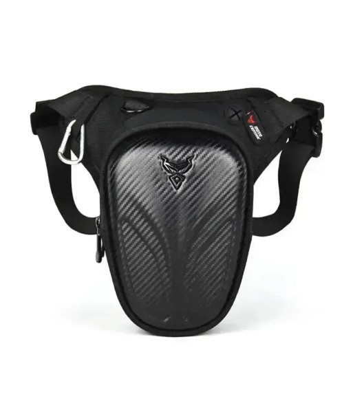 Sac de jambe moto - Spider Carbone les ctes