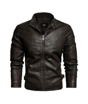 Veste cuir vintage homme - Coffee du meilleur 