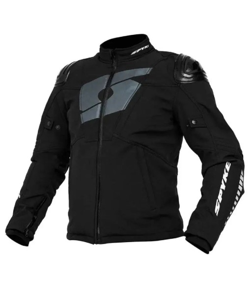 Blouson Moto Homme Homologué - STRIDER Noir en linge