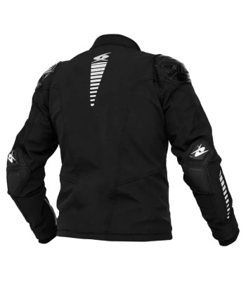 Blouson Moto Homme Homologué - STRIDER Noir en linge