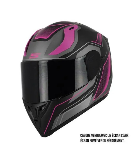 Casque Moto Rose Femme- S441 VENGE +PINLOCK Les magasins à Paris et en Île-de-France