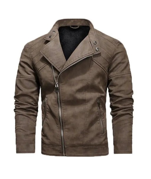 Perfecto Cuir Marron Homme prix