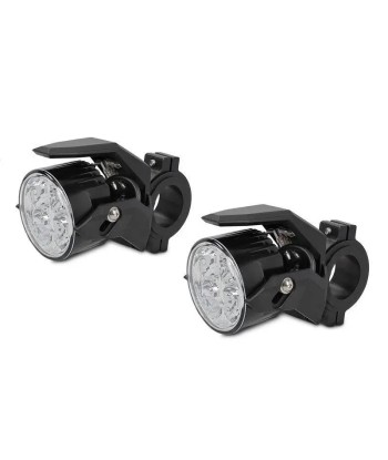 Moto Phares LED S2 - Inclut câble de connexion, Autorisation E, Tension 12V/24V Par le système avancé 