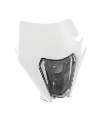 Phare LED moto ECE avec masque pour KTM EXC / EXC-F / Freeride / Enduro / SMC 14-22 XDure SW1 blanc Découvrez la collection