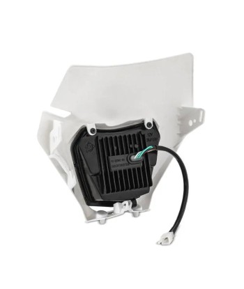 Phare LED moto ECE avec masque pour KTM EXC / EXC-F / Freeride / Enduro / SMC 14-22 XDure SW1 blanc Découvrez la collection