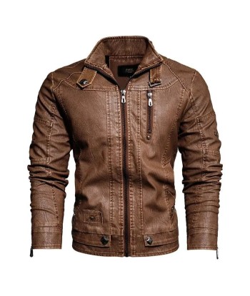 Veste cuir homme style motard offre 