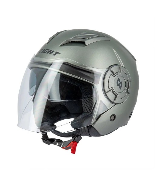 Casque Jet Gris Titanium - S749 Twister basket pas cher