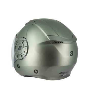 Casque Jet Gris Titanium - S749 Twister basket pas cher