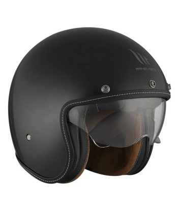 Casque moto jet harley davidson - Noir mat Livraison rapide