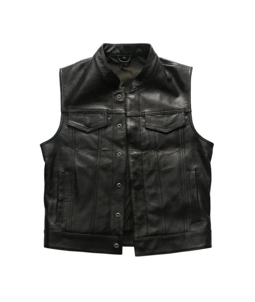 Veste moto cuir biker SOA pas cheres