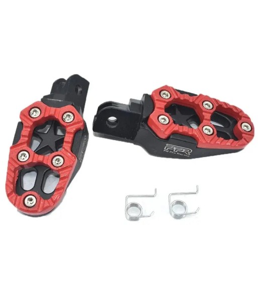 Cale pied moto universel - Rouge