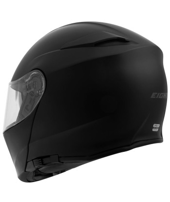 Casque ECE 22-06 modulable - NOir brillant des détails fins